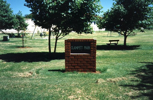 Wyndham Ile Clampett (1912-1969) had a park named after him in Port Elizabeth, South Africa